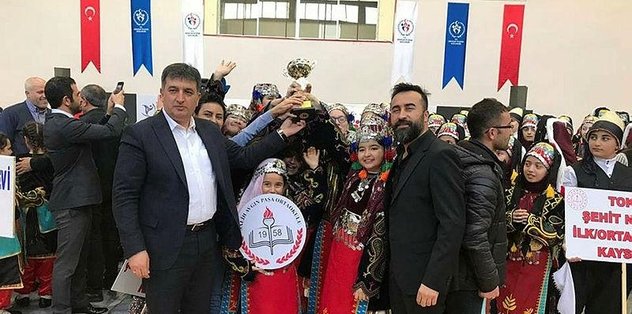 Okullar arası Halk Oyuncuları İl Birinciliği tamamlandı