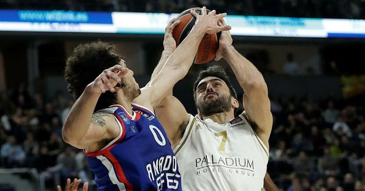 Mac Sonucu Real Madrid 75 80 Anadolu Efes Mac Ozeti Son Dakika Thy Euroleague Haberleri Fot