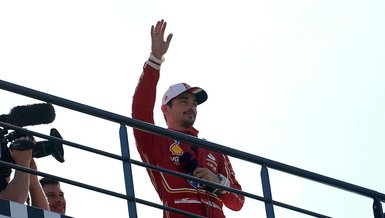 F1 Monaco Grand Prix'sinde kazanan Charles Leclerc