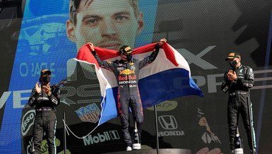 F1 Hollanda Grand Prix'sinde zafer Verstappen'in