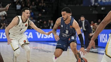 Anadolu Efes evinde ASVEL'e mağlup oldu!