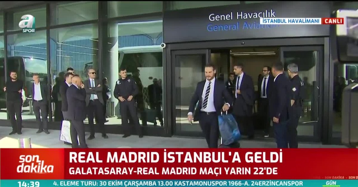 Real Madrid Istanbul A Geldi Videosunu Izle Fotomac Tv