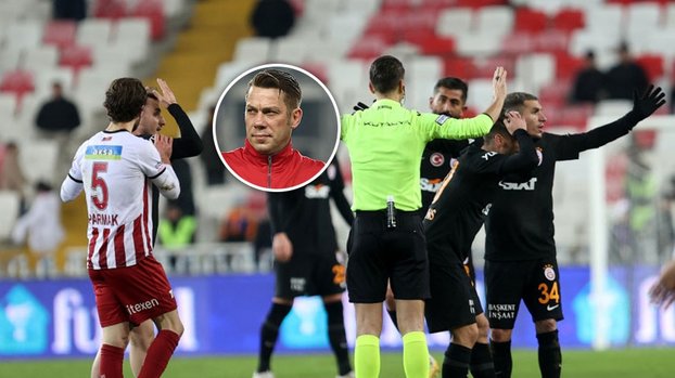 Fırat Aydınus Sivasspor - Galatasaray maçının tartışmalı pozisyonlarını yorumladı!