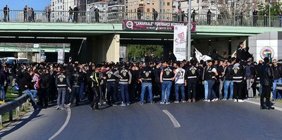 Fenerbahçe-Beşiktaş maçı öncesi Beşiktaşlı taraftarlar gözaltına alındı