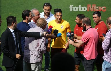 Galatasaraylı Falcao gol atarsa o şarkı çalacak