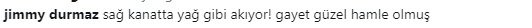 Jimmy Durmaz gösterdiÄi performansla taraftarın beÄenisini topladı