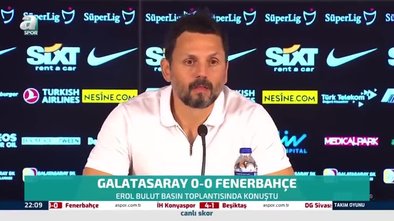 Erol Bulut: Bugün kazanmak için elimizden gelen her şeyi yaptık