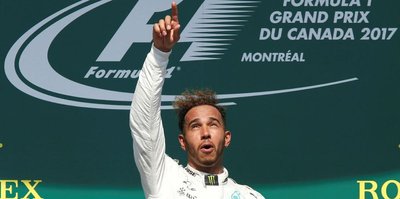 Kanada'da kazanan Hamilton!