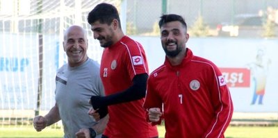 Sivas Belediyespor’da neşeli antrenman