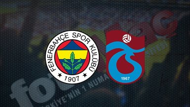 Fenerbahçe Trabzonspor maçı CANLI İZLE 🔥 | Fenerbahçe - Trabzonspor maçı ne zaman, saat kaçta ve hangi kanalda canlı yayınlanacak?