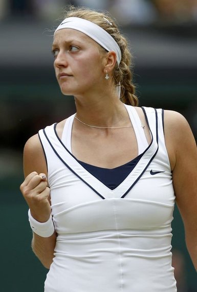 Şampiyon Kvitova Wimbledon Tek Bayanlar