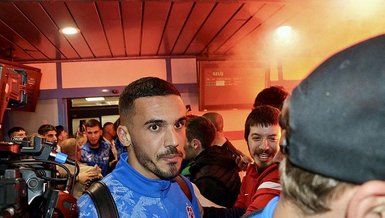 Trabzonspor'a coşkulu karşılama!