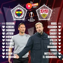 <p>UEFA Avrupa Ligi 3. hafta mücadelesinde Fenerbahçe, Kadıköy'de Almanya temsilcisi Stuttgart'ı konuk ediyor. Turnuvada Nice karşısında aldığı galibiyetle moral depolayan sarı-lacivertliler, seyircisi önünde kazanarak puanını 6'ya yükseltmeyi hedefliyor.</p>
<p><strong><span style="background-color:#FFFF00">FENERBAHÇE-STUTTGART MAÇI İLK 11'LERİ</span></strong></p>
<p><strong>Fenerbahçe</strong>: Ederson, Semedo, Skriniar, Oosterwolde, Brown, İsmail, Alvarez, Asensio, Nene, Kerem, En-Nesyri</p>
<p><strong>Stuttgart</strong>: Nübel, Assignon, Jaquez, Chabot, Hendriks, Stiller, Atakan Karazor, Bouanani, Tomas, Mittelstadt, El Khannouss</p>
<p><strong><span style="color:#FFFFFF"><span style="background-color:#FF0000">Fenerbahçe-Stuttgart maçını haberimizden canlı olarak izleyebilirsiniz...</span></span></strong></p>
<p><strong><a href="http://www.tabii.com/tr/watch/live/trt1?trackId=150002" rel="nofollow" target="_blank"><img alt="" data-pimg="https://iaftm.tmgrup.com.tr/ea0a43/0/0/0/0/800/153?u=https://iftm.tmgrup.com.tr/2025/10/23/fenerbahce-stuttgart-canli-fenerbahce-stuttgart-maci-sifresiz-nasil-ve-nereden-izlenir-fb-maci-hangi-kanalda-y-1761230629909.gif&mw=1366" src="https://iaftm.tmgrup.com.tr/5723fd/0/0/0/0/800/153?u=https://iftm.tmgrup.com.tr/2025/10/23/fenerbahce-stuttgart-canli-fenerbahce-stuttgart-maci-sifresiz-nasil-ve-nereden-izlenir-fb-maci-hangi-kanalda-y-1761230629909.gif" style="height:153px; width:800px"></a></strong></p>
<p><strong><span style="background-color:#FFFF00">İŞTE MAÇIN GOLÜ</span></strong></p>
<p><strong>Kerem'in penaltısıyla Fenerbahçe öne geçti!</strong></p>
<blockquote class="twitter-tweet" data-media-max-width="560">
<p dir="ltr">GOOOLLL! Kerem Aktürkoğlu, penaltı vuruşunda topla kaleciyi ayrı köşelere gönderdi! Temsilcimiz Fenerbahçe, Stuttgart karşısında 1-0 önde! <a href="https://t.co/yhHh07KNAm" rel="nofollow">pic.twitter.com/yhHh07KNAm</a></p>
— TRT Spor (@trtspor) <a href="https://twitter.com/trtspor/status/1981410807175856284?ref_src=twsrc%5Etfw" rel="nofollow">October 23, 2025</a></blockquote>
<script async="" src="https://platform.twitter.com/widgets.js" charset="utf-8"></script>
<p> </p>
<p><strong><span style="background-color:#FFFF00">FENERBAHÇE-STUTTGART MAÇI NE ZAMAN, SAAT KAÇTA?</span></strong></p>
<p>UEFA Avrupa Ligi'nin 3. haftasında oynanan Fenerbahçe-Stuttgart maçı <strong><span style="color:#0000FF"><span style="background-color:#FFFF00">23 Ekim Perşembe günü saat 19.45'te başladı.</span></span></strong></p>
<p><strong><span style="background-color:#FFFF00">FENERBAHÇE-STUTTGART MAÇI HANGİ KANALDA?</span></strong></p>
<p>Chobani Stadyumu'nda oynanan Fenerbahçe-Stuttgart maçı <strong><span style="color:#FFFFFF"><span style="background-color:#FF0000">Tabii ve TRT 1</span></span></strong> ekranlarından canlı ve şifresiz olarak yayınlanıyor.</p>
<p><strong><span style="background-color:#FFFF00">KANARYA HATA YAPMAK İSTEMİYOR</span></strong></p>
<p>Milli ara sonrası Fatih Karagümrük'ü 2-1 mağlup eden Fenerbahçe, Avrupa Ligi'nde de 3 puan almanın hesaplarını yapıyor. Stuttgart karşısında iç saha avantajını kullanmak isteyen sarı-lacivertliler, Domenico Tedesco yönetiminde etkili bir performans ortaya koymayı amaçlıyor. Kritik karşılaşmada kazanması durumunda 6 puana yükselecek Kanarya, bu avantajı değerlendirmek istiyor.</p>
<p><img alt="Fenerbahçe-Stuttgart maçı nasıl izlenir" data-pimg="https://iaftm.tmgrup.com.tr/d3ae52/0/0/0/0/0/0?u=https://iftm.tmgrup.com.tr/2025/10/23/fenerbahce-stuttgart-maci-ne-zaman-saat-kacta-ve-hangi-kanalda-uefa-avrupa-ligi-1761200961991.png&mw=1366" src="https://iftm.tmgrup.com.tr/2025/10/23/fenerbahce-stuttgart-maci-ne-zaman-saat-kacta-ve-hangi-kanalda-uefa-avrupa-ligi-1761200961991.png" title="fenerbahce-stuttgart-maci-ne-zaman-saat-kacta-ve-hangi-kanalda-uefa-avrupa-ligi-1761200961991.png"></p>
<p><strong><span style="background-color:#FFFF00">ALMAN TAKIMLARINA KARŞI 14. RANDEVU</span></strong></p>
<p>Fenerbahçe, bugüne kadar Alman ekipleriyle 13 müsabakaya çıktı. 1961 yılında Nürnberg, 1970'te ise Carl Zeiss Jena ile Avrupa Şampiyon Kulüpler Kupası'nda rakip olan sarı-lacivertliler, 4 karşılaşmayı da kaybetti. Kanarya, 2000'li yıllardan sonra ise Bayer Leverkusen, Schalke 04, Borussia Mönchengladbach, Eintracht Frankfurt ile eşleşti. UEFA Şampiyonlar Ligi'nde Leverkusen ve Schalke 04'le oynadığı 4 maçta 1 beraberlik, 3 mağlubiyet yaşayan Fenerbahçe, Mönchengladbach'a karşı Avrupa Ligi gruplarında 1 galibiyet elde ederken, 1 maçta kaybetti.<br>
Fenerbahçe, en fazla maçı Eintracht Frankfurt ile yaptı. 2006 yılında UEFA Kupası, 2021'de Avrupa Ligi'nde karşılaşan taraflar 3 karşılaşmada da sahadan beraberlikle ayrıldı.</p>
<p><img alt="Fenerbahçe-Stuttgart maçları" data-pimg="https://iaftm.tmgrup.com.tr/d5acdd/0/0/0/0/0/0?u=https://iftm.tmgrup.com.tr/2025/10/23/fenerbahce-stuttgart-maci-ne-zaman-saat-kacta-ve-hangi-kanalda-uefa-avrupa-ligi-1761200931210.png&mw=1366" src="https://iftm.tmgrup.com.tr/2025/10/23/fenerbahce-stuttgart-maci-ne-zaman-saat-kacta-ve-hangi-kanalda-uefa-avrupa-ligi-1761200931210.png" title="fenerbahce-stuttgart-maci-ne-zaman-saat-kacta-ve-hangi-kanalda-uefa-avrupa-ligi-1761200931210.png"><strong><span style="background-color:#FFFF00"></span></strong><strong><span style="background-color:#FFFF00"></span></strong><strong><span style="background-color:#FFFF00">AVRUPA KUPALARINDA 293. MAÇ</span></strong></p>
<p>Fenerbahçe, Avrupa kupalarında 292 müsabakaya çıktı. Sarı-lacivertliler, bu süreçte 115 galibiyet alırken, 62 maçta da berabere kaldı. 115 müsabakada ise yenilgi yaşadı. Kanarya, son maçını oynadığı Nice karşılaşmasında Avrupa kupalarındaki 400. golüne ulaştı. Bugüne kadar kalesinde ise 416 gol gördü.</p>
<p><strong><span style="background-color:#FFFF00">AVRUPA LİGİ'NDE 151. KARŞILAŞMA</span></strong></p>
<p>Sarı-lacivertliler, UEFA Kupası ve UEFA Avrupa Ligi adlarıyla düzenlenen organizasyonda 151. sınavına çıktı. Kanarya, bu kulvarda oynadığı 150 müsabakada 65 galibiyet, 38 beraberlik ve 47 mağlubiyet aldı. Bu süreçte 211 gole imza atan Fenerbahçe, kalesinde ise 191 gol gördü.</p>
<p><strong><span style="background-color:#FFFF00">STUTTGART BUNDESLIGA'DA KAÇINCI SIRADA?</span></strong></p>
<p>Stuttgart, Almanya Bundesliga'da bu sezon 7 maça çıkarken 5 galibiyet, 2 mağlubiyet aldı. Sebastian Hoeness'in öğrencileri 15 puanla 3. sırada yer alıyor. Rakip filelere 11 gol gönderen Stuttgart, kalesinde 6 gole engel olamadı. Kırmızı-beyazlılar, ligde son haftalarda iyi bir grafik sergilerken, 4 maçlık galibiyet serisi yakaladı.</p>
<p><strong><span style="background-color:#FFFF00">FENERBAHÇE-STUTTGART MAÇI HAKEMİ</span></strong></p>
<p>Fenerbahçe ile Stuttgart arasında oynanacak müsabakada Danimarka Futbol Federasyonu'ndan Jakob Kehlet düdük çalıyor. Kehlet'in yardımcılıklarını Lars Hummelgaard ile Wollenberg Rasmussen yapıyor. Maçın dördüncü hakemi ise Mikkel Redder oldu. Karşılaşmanın Video Yardımcı Hakemi (VAR) koltuğunda Danimarkalı Jonas Hansen oturuyor. AVAR'da ise Jens Maae eşlik ediyor.</p>
<div class="ContentRelation ftm" data-close-button="true" relation-id="05ea8e9c-b403-43a7-9150-048b2f4116be" slave-id="416ada74-ad48-45d3-8a73-1791592b9861" template="76" title="fenerbahce-tribunlerinden-filistine-anlamli-mesaj" type="HABER">
<div class="news-similar blue">
<div class="pic-area"><a href="/fenerbahce/2025/10/23/fenerbahce-tribunlerinden-filistine-anlamli-mesaj"><img src="https://iaftm.tmgrup.com.tr/c761a2/176/105/0/197/1280/960?u=https://iftm.tmgrup.com.tr/2025/10/23/fenerbahce-tribunlerinden-filistine-anlamli-mesaj-1761237844861.jpeg" style="height:105px; width:176px"> </a></div>
<a class="news-title" href="/fenerbahce/2025/10/23/fenerbahce-tribunlerinden-filistine-anlamli-mesaj"><span class="title-wrapper"> <span> F.Bahçe tribünlerinden Filistin'e mesaj! </span> <span class="read-more"> <span href="/fenerbahce/2025/10/23/fenerbahce-tribunlerinden-filistine-anlamli-mesaj"> Devamını Oku <i class="flatWeb flaticon-next"></i> </span> </span> </span> <span class="next-news"> <span href="/fenerbahce/2025/10/23/fenerbahce-tribunlerinden-filistine-anlamli-mesaj"> BUNU DA OKU <i class="flatWeb flaticon-comment"></i> </span> </span> </a></div>
</div>
<p><strong>EDERSON 11'DE</strong></p>
<p>Fenerbahçe'nin kalecisi Ederson, Stuttgart müsabakasına ilk 11'de başladı.</p>
<p>Sakatlığı nedeniyle Samsunspor ve Fatih Karagümrük maçlarında takımını yalnız bırakan deneyimli kaleci, Stuttgart karşılaşmasında formasına kavuştu.</p>
<p>Ederson, son olarak UEFA Avrupa Ligi'nde sarı-lacivertlilerin Nice'i 2-1 mağlup ettiği mücadelede kaleyi korumuştu.</p>
<p> </p>
<p><strong>DURAN 2 AY SONRA KADRODA</strong></p>
<p>Fenerbahçe'nin Kolombiyalı santrforu Jhon Duran, 2 ay sonra kadroda yer aldı.</p>
<p>Sakatlığı nedeniyle uzun süredir takımından ayrı olan Duran, Stuttgart müsabakasıyla kadroya döndü.</p>
<p>Son maçını UEFA Şampiyonlar Ligi play-off turunda 27 Ağustos'ta Benfica'ya karşı oynayan Duran, ilk 11'de son karşılaşmasına ise 23 Ağustos'ta Kocaelispor'a karşı çıkmıştı.</p>
<p> </p>
<p><strong>TALISCA TEDESCO DÖNEMİNDE İLK KEZ YEDEK</strong></p>
<p>Fenerbahçe'nin Brezilyalı orta sahası Anderson Talisca, teknik direktör Domenico Tedesco yönetiminde ilk kez yedek soyundu.</p>
<p>İtalyan çalıştırıcı, kırmızı kart cezalısı nedeniyle kadroda yer almadığı Dinamo Zagreb maçı dışında 1'i Avrupa Ligi, 6'sı lig olmak üzere 7 maçta da ilk 11'de görev verdiği Talisca'yı, Stuttgart maçında yedek soyundurdu.</p>
<p> </p>
<p><strong>FENERBAHÇE'DE 2 EKSİK</strong></p>
<p>Fenerbahçe, Stuttgart karşısında 2 oyuncusundan yararlanamadı.</p>
<p>Sarı-lacivertlilerde kadro dışı kararı alınan İrfan Can Kahveci ve Cenk Tosun karşılaşmanın kadrosunda yer almadı.</p>
<p> </p>
<p><strong>STUTTGART TARAFTARI MİSAFİR TRİBÜNÜNÜ DOLDURDU</strong></p>
<p>Alman ekibi Stuttgart'ın taraftarları, İstanbul'da takımlarını yalnız bırakmadı.</p>
<p>Maça yoğun ilgi gösteren Alman taraftarlar, kendilerine ayrılan tribünün tamamını doldurdu.</p>
<p> </p>
<p><strong>KADIKÖY KAPALI GİŞE</strong></p>
<p>Fenerbahçe taraftarları, Stuttgart müsabakasına yoğun ilgi gösterdi.</p>
<p>Müsabakadan saatler öncesinde stat ve civarında toplanan sarı-lacivertli taraftarlar, karşılaşma öncesinde takımlarına tezahüratlarla destek oldu.</p>
<p>Fenerbahçeli taraftarlar, tribünlerin tamamını doldurdu.</p>
<p> </p>
<p><strong>STUTTGART YÖNETİMİ İLE UEFA DELEGESİNE YEMEK</strong></p>
<p>Fenerbahçe yönetimi, maç öncesinde Stuttgart yöneticileri ile UEFA delegesini yemekte ağırladı.</p>
<p>Çengelköy'deki bir restoranda gerçekleştirilen dostluk yemeğine sarı-lacivertli kulübün yönetim kurulu üyeleri Burçin Gözlüklü ve Taner Sönmezer ile Stuttgart Denetim Kurulu Başkanı Alexander Wehrle, yönetim kurulu üyesi Fabian Wohlgemuth ve UEFA Delegesi Peter Oskam katıldı.</p>
<p>Yemeğin ardından karşılıklı hediye takdiminde bulunuldu.</p>
<div class="ContentRelation ftm" data-close-button="true" relation-id="2bc93138-3996-47c3-a7d0-d1eff6f6fbdc" slave-id="24e1de10-f7ec-4420-9a04-a30e56f8c42f" template="76" title="fenerbahce-stuttgart-macinda-penalti-karari-iste-o-pozisyon" type="HABER">
<div class="news-similar blue">
<div class="pic-area"><a href="/fenerbahce/2025/10/23/fenerbahce-stuttgart-macinda-penalti-karari-iste-o-pozisyon"><img src="https://iaftm.tmgrup.com.tr/7e90fe/176/105/0/0/800/476?u=https://iftm.tmgrup.com.tr/2025/10/23/fenerbahce-stuttgart-macinda-penalti-karari-iste-o-pozisyon-1761240970651.jpeg" style="height:105px; width:176px"> </a></div>
<a class="news-title" href="/fenerbahce/2025/10/23/fenerbahce-stuttgart-macinda-penalti-karari-iste-o-pozisyon"><span class="title-wrapper"> <span> F.Bahçe penaltı kazandı! İşte o pozisyon </span> <span class="read-more"> <span href="/fenerbahce/2025/10/23/fenerbahce-stuttgart-macinda-penalti-karari-iste-o-pozisyon"> Devamını Oku <i class="flatWeb flaticon-next"></i> </span> </span> </span> <span class="next-news"> <span href="/fenerbahce/2025/10/23/fenerbahce-stuttgart-macinda-penalti-karari-iste-o-pozisyon"> BUNU DA OKU <i class="flatWeb flaticon-comment"></i> </span> </span> </a></div>
</div>
<p><strong>İLK YARIDAN DAKİKALAR</strong></p>
<p>11. dakikada Asensio'nun baskısıyla topu kapan Nene, sağdan ceza sahasına girip ortasını yaptı. Arka direğe hareketlenen Kerem Aktürkoğlu'nun kafa vuruşunda kaleci Nübel meşin yuvarlağı kontrol etti.</p>
<p>20. dakikada Kerem Aktürkoğlu'nun pasıyla soldan atağa katılan Brown, ceza sahasına hareketlenen İsmail Yüksek'e ortasını yaptı. Bu futbolcunun kafa vuruşunda kaleci Nübel topu kontrol etti.</p>
<p>21. dakikada Asensio'nun pasında sağdan ceza sahasına giren En-Nesyri sert vurdu, meşin yuvarlak kaleci Nübel'den döndü. Dönen topu kapan Kerem Aktürkoğlu, Semedo'yu topla buluşturdu. Bu oyuncunun ceza sahası dışı sağ çaprazından şutunda Nübel, gole izin vermedi.</p>
<p>24. dakikada Fenerbahçe savunmasının hatalı pasında meşin yuvarlak Jaquez'de kaldı. Bu futbolcunun pasında topla buluşan El Khannouss, ceza sahası dışı sol çaprazından sert vurdu, kaleci Ederson topa sahip olarak gole izin vermedi.</p>
<p>29. dakikada Stuttgart etkili geldi. Assignon'un ceza sahasına gönderdiği ortada Tomas kafayı vurdu, top Brown'dan sekti. Dönen topu önünde bulan Mittelstadt'ın ceza sahası sol çaprazında gelişine vuruşunda, Ederson topu tutarak gole izin vermedi.</p>
<p>31. dakikada Fenerbahçe penaltı kazandı. Kerem Aktürkoğlu'nun soldan kullandığı korner atışında ceza sahasında Skriniar rakibiyle girdiği mücadelede yerde kalırken, hakem Jakob Kehlet, Stiller'in faul yaptığını belirterek penaltı noktasını gösterdi.</p>
<p>34. dakikada kazanılan penaltı atışında topun başına Kerem Aktürkoğlu geçti. Bu futbolcu, topu ve kaleciyi farklı köşelere göndererek takımını öne geçirdi: 1-0.</p>
<p>Fenerbahçe, maçın ilk yarısını 1-0 önde tamamladı.</p>
<div class="ContentRelation ftm" data-close-button="true" relation-id="c96a15f4-454c-4a62-af1a-e4417a7b2259" slave-id="cb305fa1-5db4-4b15-a691-4705233b5f06" template="76" title="fenerbahce-haberi-alvarezin-bacagi-yara-icinde-kaldi-hakem-pozisyonu-sari-kartla-gecistirdi" type="HABER">
<div class="news-similar blue">
<div class="pic-area"><a href="/fenerbahce/2025/10/23/fenerbahce-haberi-alvarezin-bacagi-yara-icinde-kaldi-hakem-pozisyonu-sari-kartla-gecistirdi"><img src="https://iaftm.tmgrup.com.tr/a7ce37/176/105/0/1/800/478?u=https://iftm.tmgrup.com.tr/2025/10/23/fenerbahce-haberi-alvarezin-bacagi-yara-icinde-kaldi-hakem-pozisyonu-sari-kartla-gecistirdi-1761242870009.jpeg" style="height:105px; width:176px"> </a></div>
<a class="news-title" href="/fenerbahce/2025/10/23/fenerbahce-haberi-alvarezin-bacagi-yara-icinde-kaldi-hakem-pozisyonu-sari-kartla-gecistirdi"><span class="title-wrapper"> <span> Alvarez'in bacağı yara içinde kaldı! </span> <span class="read-more"> <span href="/fenerbahce/2025/10/23/fenerbahce-haberi-alvarezin-bacagi-yara-icinde-kaldi-hakem-pozisyonu-sari-kartla-gecistirdi"> Devamını Oku <i class="flatWeb flaticon-next"></i> </span> </span> </span> <span class="next-news"> <span href="/fenerbahce/2025/10/23/fenerbahce-haberi-alvarezin-bacagi-yara-icinde-kaldi-hakem-pozisyonu-sari-kartla-gecistirdi"> BUNU DA OKU <i class="flatWeb flaticon-comment"></i> </span> </span> </a></div>
</div>
<p> </p>