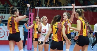 Galarasaray rakibine set vermedi!
