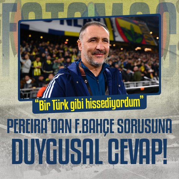 Vitor Pereira’dan Fenerbahçe sorusuna duygusal cevap!
