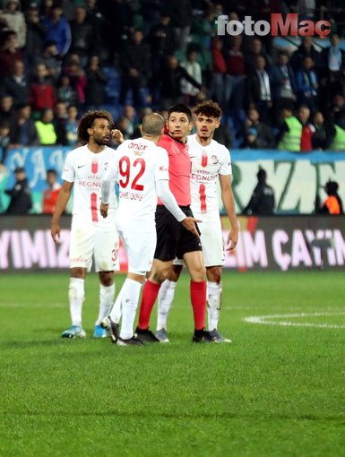 Rizespor - Antalyaspor maçından kareler...
