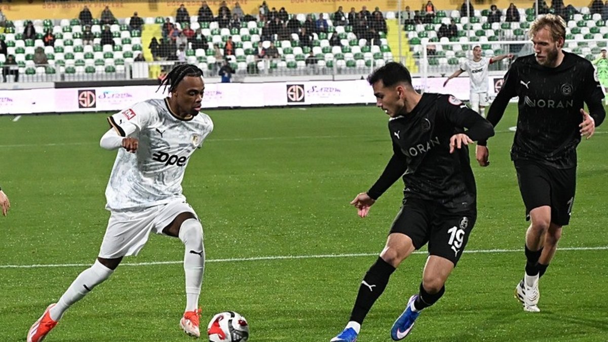 Manisa FK deplasmanda Sipay Bodrum FK'yı yendi! (İŞTE MAÇIN ÖZETİ)