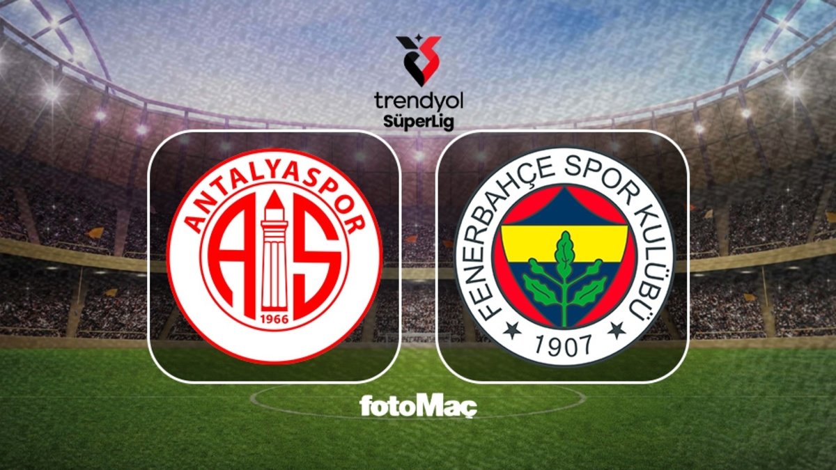 Hesap.com Antalyaspor - Fenerbahçe maçı ne zaman, saat kaçta, hangi kanalda?
