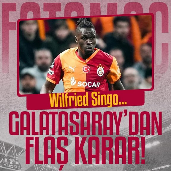 Galatasaray’dan flaş karar! Wilfried Singo...