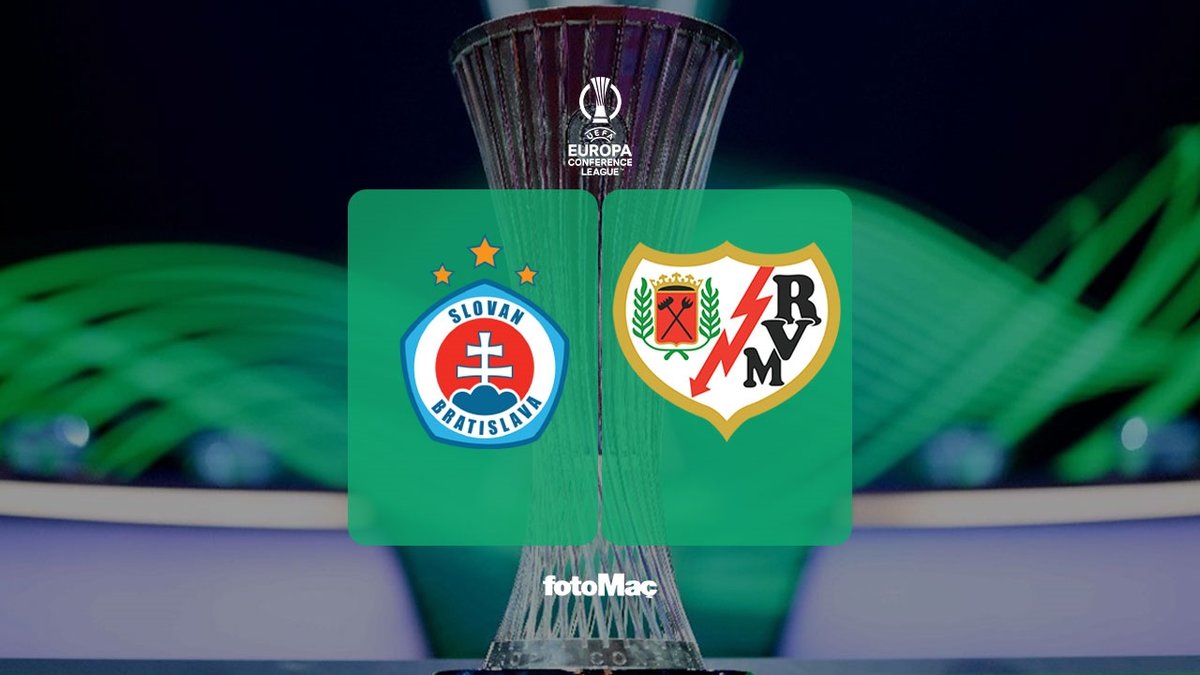 Konferans Ligi'nde Slovan Bratislava-Rayo Vallecano mücadelesi! Hangi kanalda?