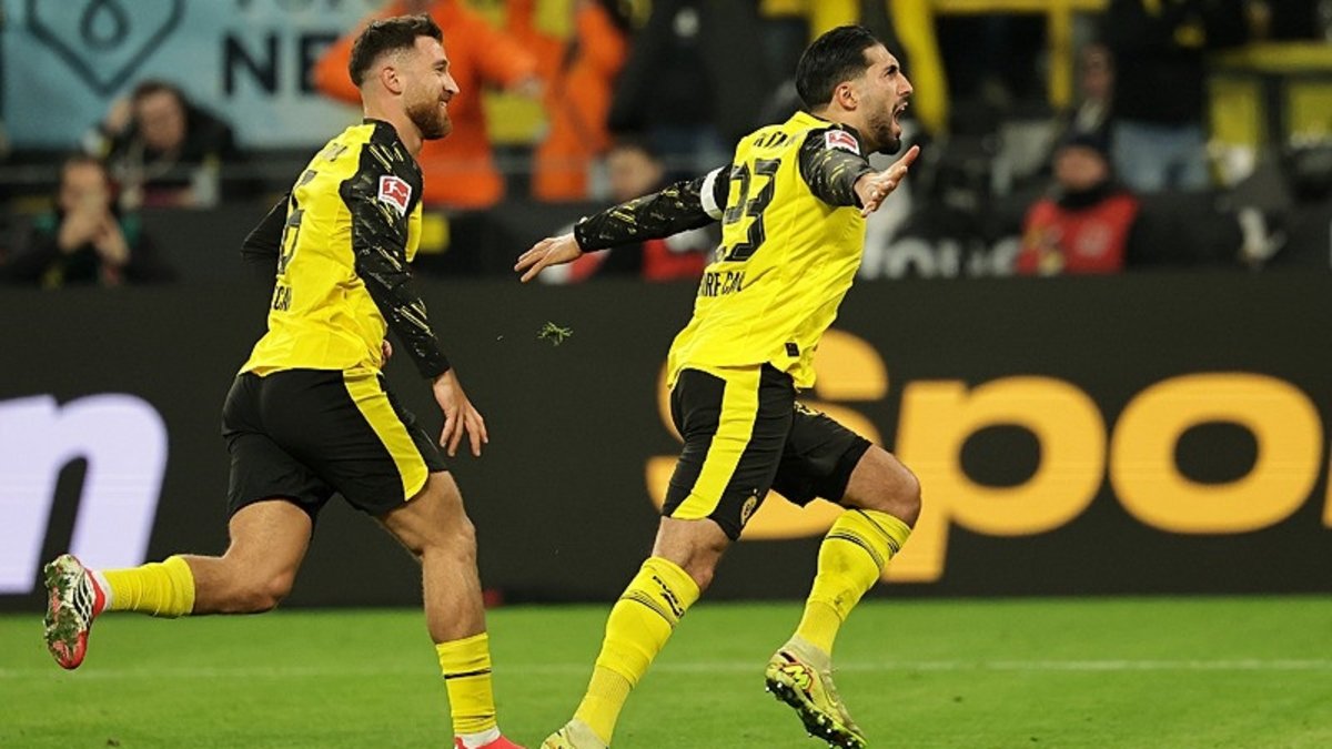 Borussia Dortmund Emre Can'la kazandı!