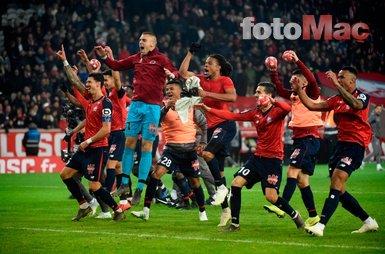 Ligue 1’de Lille PSG’yi farklı geçti!