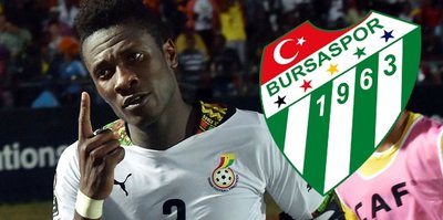 Gyan cephesinden Bursaspor'a cevap