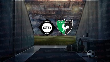 Altay - Denizlispor maçı ne zaman, saat kaçta ve hangi kanalda canlı yayınlanacak? | TFF 1. Lig