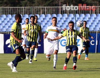 Fenerbahçe - Alanyaspor maçında kareler