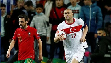 Portekiz - Türkiye maçında Burak Yılmaz sahnede! İşte o anlar