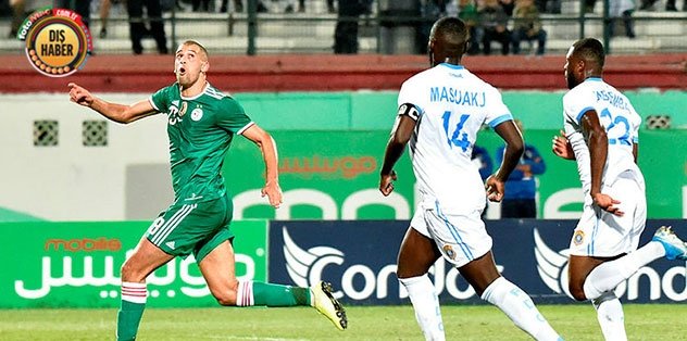 Islam Slimani Kongo'yu boş geçmedi