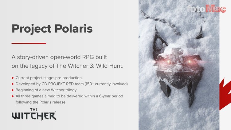 CD Projekt Red 5 yeni oyunu duyurdu! The Witcher, Cyberpunk ve yeni proje...