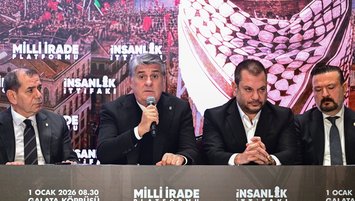 Filistin'e destek için Galata'da buluşuyoruz