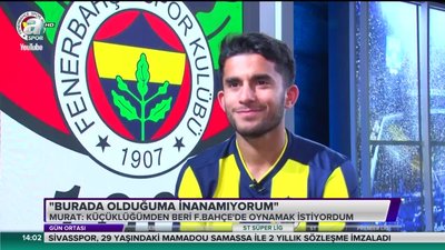 >Murat Sağlam: F.Bahçe'de olduğuma inanamıyorum