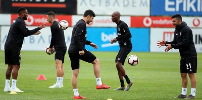 Beşiktaş, Alanyaspor maçı hazırlıklarını sürdürdü