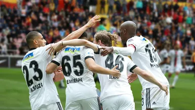 Kayserispor 1-3 Beşiktaş (MAÇ SONUCU ÖZET)