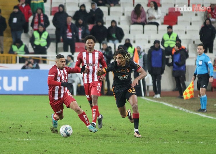 Galatasaraylı futbolcuya Sivasspor maçı sonrası büyük övgü! "Daha fazlasını verdi"