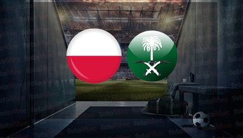 Polonya - Suudi Arabistan maçı saat kaçta? TRT 1 canlı izle