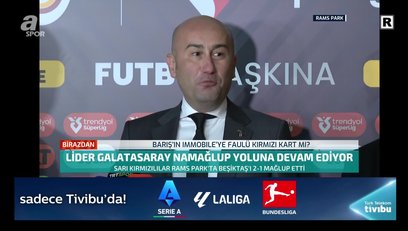 >Yücel'den derbi sonrası flaş sözler!