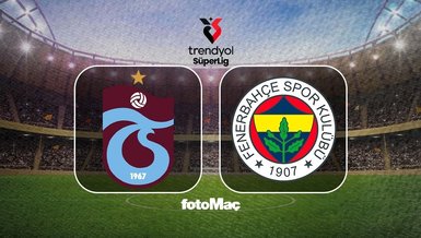 Trabzonspor-Fenerbahçe maçı canlı yayın: Ne zaman, saat kaçta, hangi kanalda?