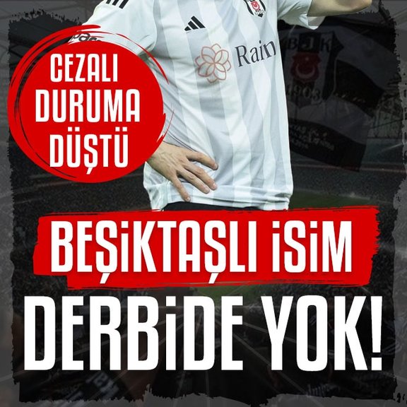 Beşiktaş’ta Jonas Svensson Fenerbahçe derbisinde yok!