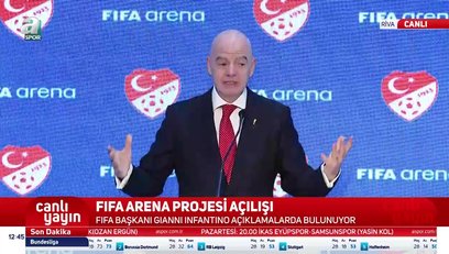 >Infantino'dan A Milli Takım'a tebrik mesajı!
