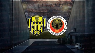 Ankaragücü - Gençlerbirliği maçı ne zaman, saat kaçta ve hangi kanalda canlı yayınlanacak? | TSYD Kupası