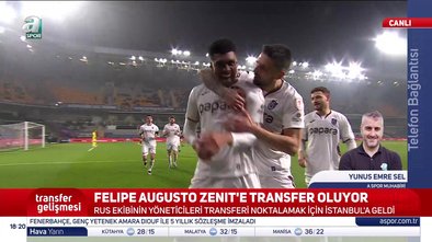 Trabzonspor'da flaş ayrılık gelişmesi! Felipe Augusto için İstanbul'a geldiler