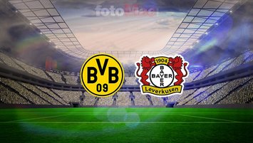 Borussia Dortmund-Bayer Leverkusen maç bilgileri!