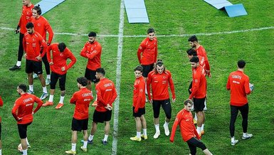 Türkiye İskoçya maçına hazır