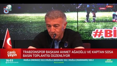 >Ahmet Ağaoğlu: Trabzonspor dimdik ayaktadır
