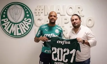 Felipe Melo 2 yıl daha Palmeiras'ta