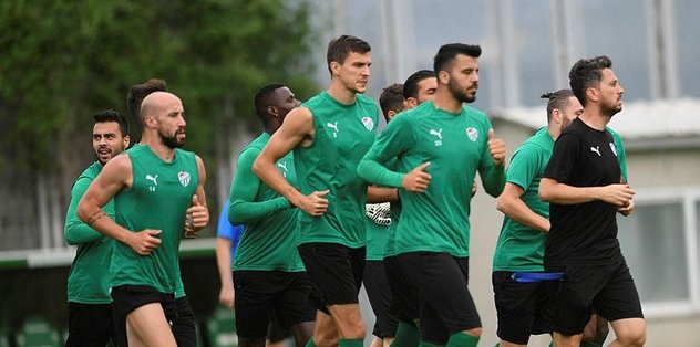 Bursaspor'da Evkur Yeni Malatyaspor maçı hazırlıkları