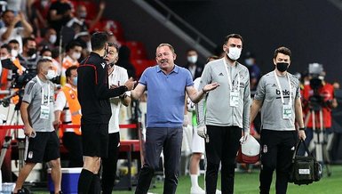 Antalyaspor - Beşiktaş maçında Sergen Yalçın'ın itiraz ettiği pozisyona Erman Toroğlu ne dedi? İşte o anlar... (BJK spor haberi)